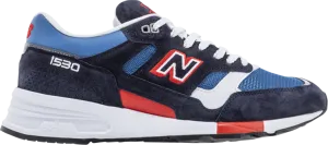 New Balance 1530 Made In England '30th Anniversary - Navy Red' Sneakers, Blue