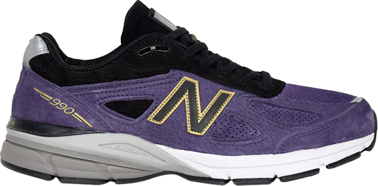 New Balance 990v4 Made In USA 'Wild Indigo' sneakers, blue