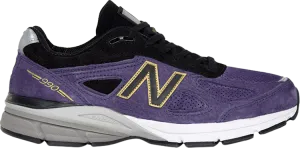 New Balance 990v4 Made In USA 'Wild Indigo' sneakers, blue