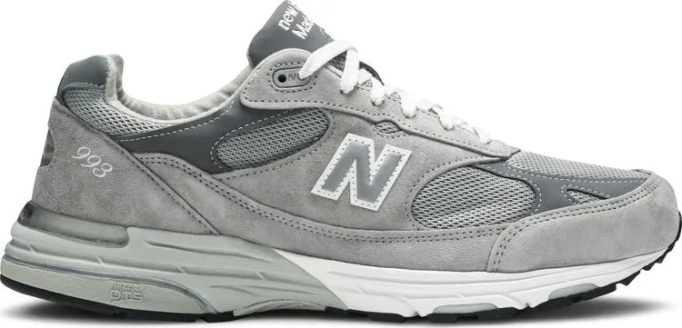 New Balance 993 Made in USA 'Grey White' Sneakers