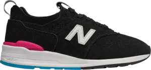 New Balance 997 Deconstructed Made In USA 'Black' Sneakers, black