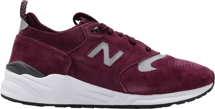 New Balance 999 Made in USA 'Wine' Sneakers, Red