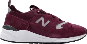 New Balance 999 Made in USA 'Wine' Sneakers, Red