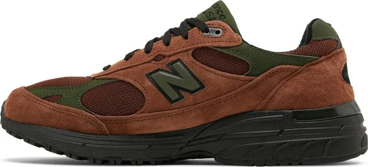 New Balance Aimé Leon Dore x 993 Made in USA 'Beef & Broccoli' Sneakers, Brown