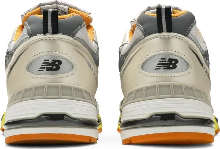 New Balance Aries x 991 Made In England 'Orange Silver' Sneakers, Silver