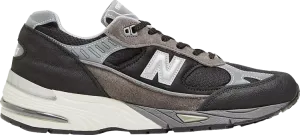 New Balance Slam Jam x Wmns 991 Made in England 'Shap Store' Sneakers, Black