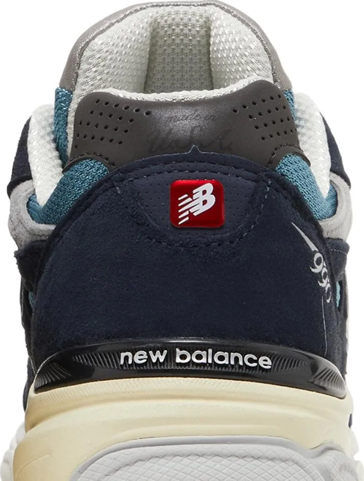 New Balance Teddy Santis x 990v3 Made in USA 'Navy' sneakers, blue