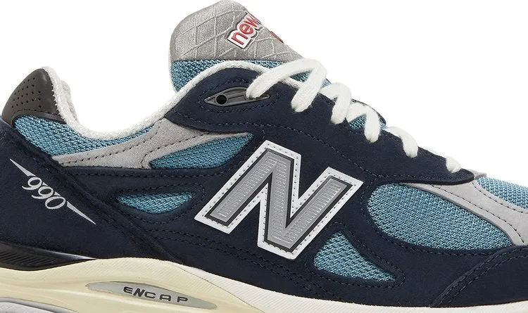 New Balance Teddy Santis x 990v3 Made in USA 'Navy' sneakers, blue