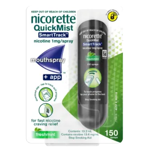 Nicorette QuickMist Smart Track Spray 150 Sprays