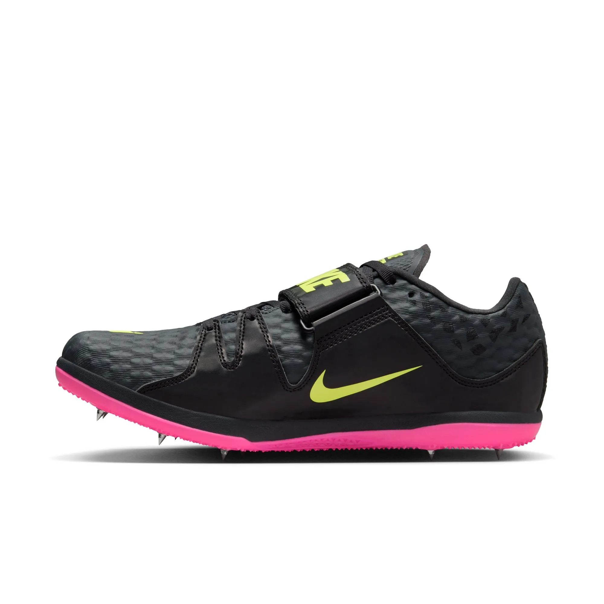 Nike High Jump Elite Field Shoes Anthracite / Fierce Pink / Black