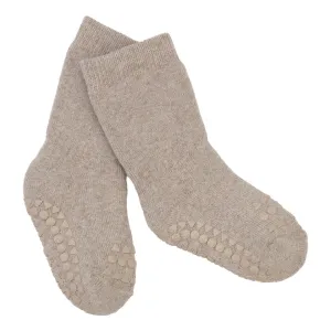 Non-Slip Grip Socks - Organic terry cotton - Sand