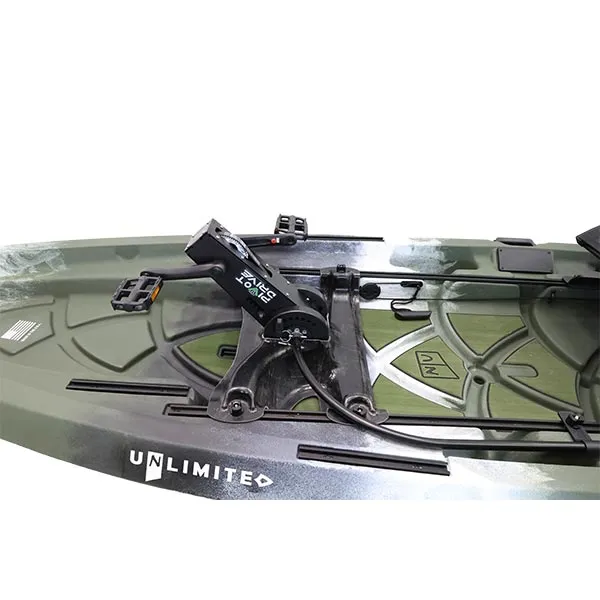 NuCanoe Unlimited   PIVOT Drive Fishing Kayak