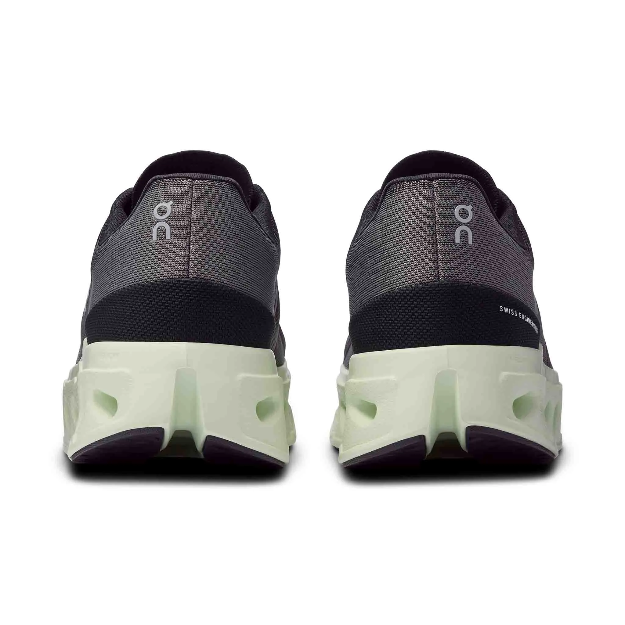 On | Men's Cloudeclipse Running Shoes - Rock/Lima