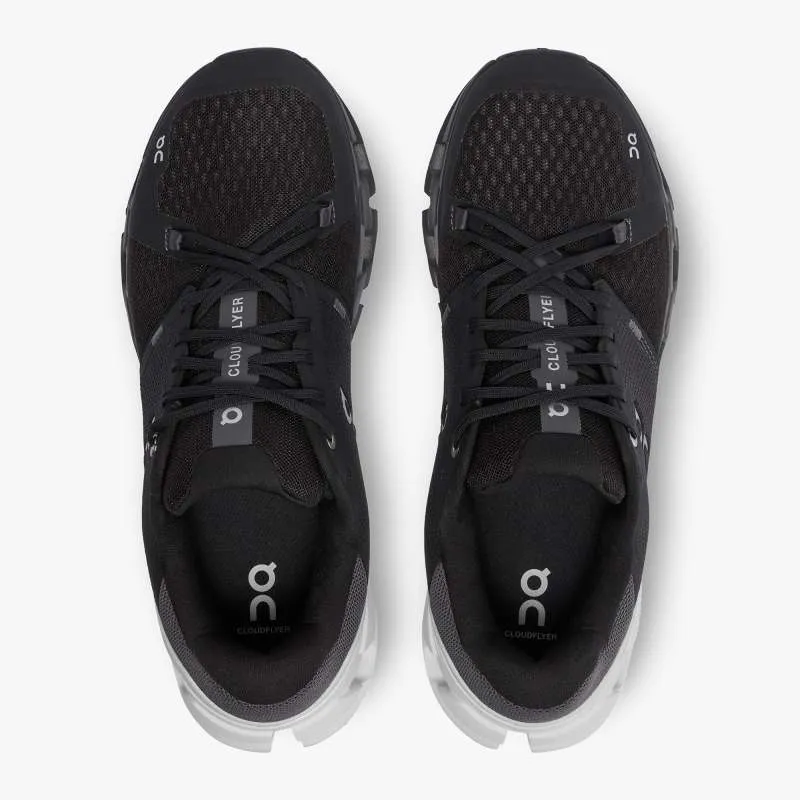 'On Running' Men's Cloudflyer 4 - Black / White