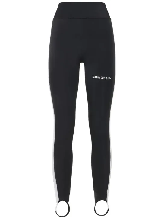 Palm Angels   Track logo stretch leggings 