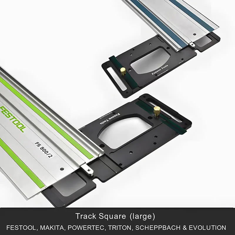 Precision Track Saw Square Guide Rail Square for Festool and Makita Rails