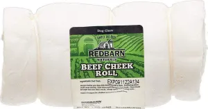 Redbarn Puffed Beef Cheek Roll Dog Chew