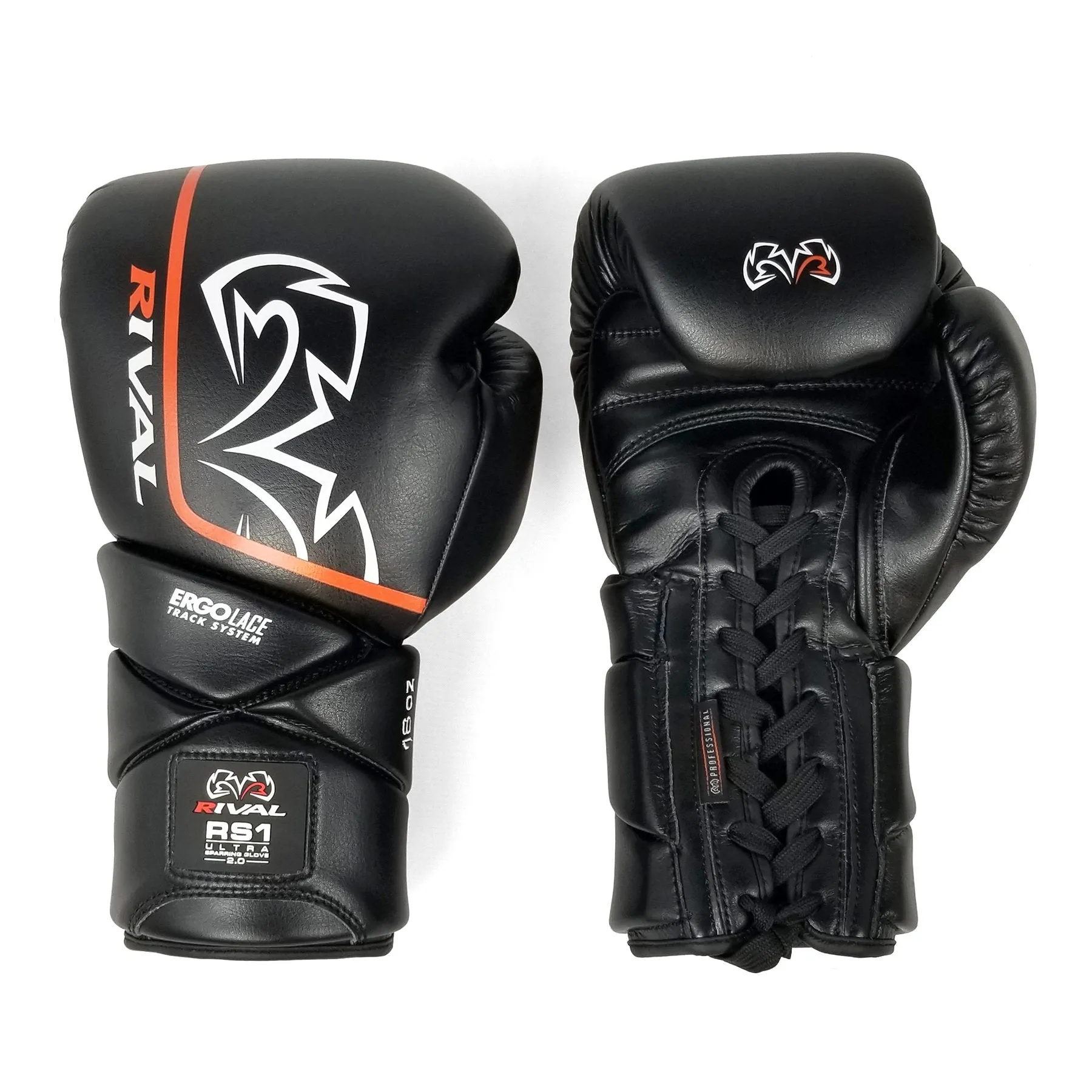 RIVAL RS1 PRO SPARRING GLOVES 2.0 - BLACK