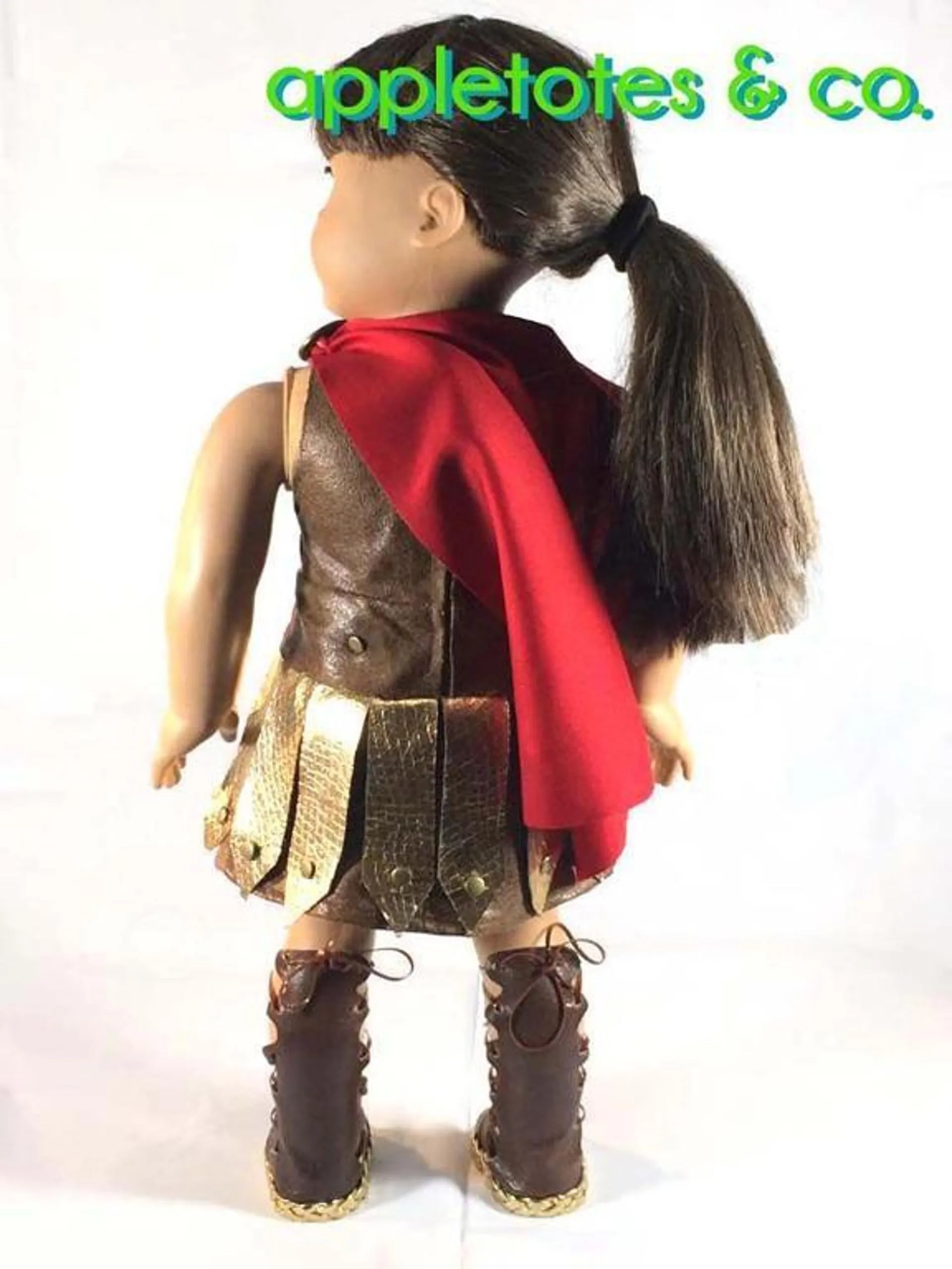 Roman Gladiator Costume Sewing Pattern for 18 Inch Dolls