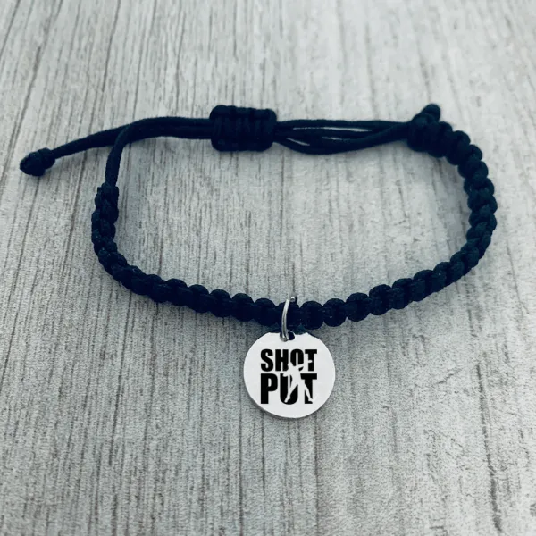 Shot Put Rope Bracelet