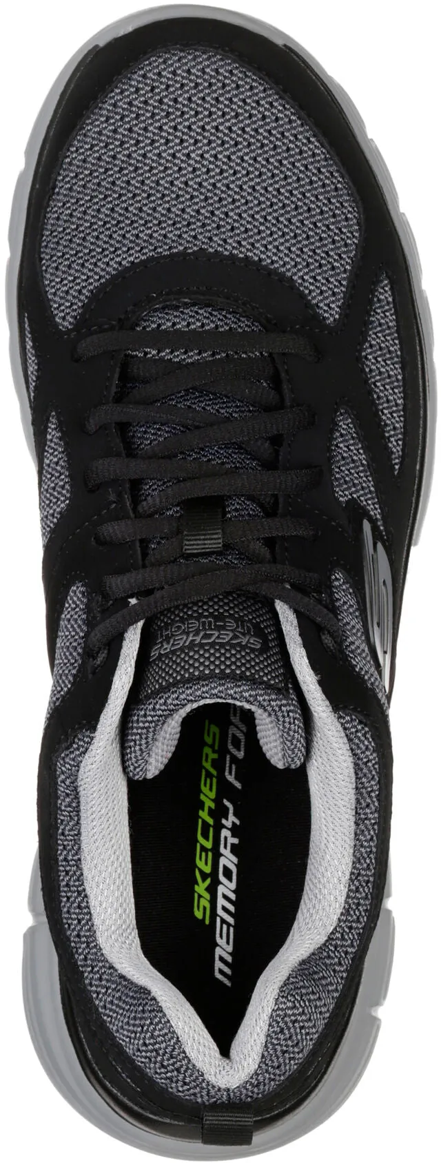 Skechers Burns Agoura Mens Training Shoes - Black