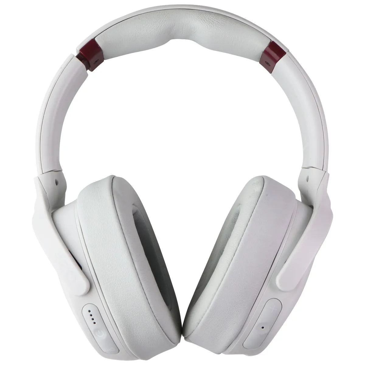 Skullcandy Venue Wireless ANC Over-Ear Headphones - White/Crimson (S6HCW-L568)