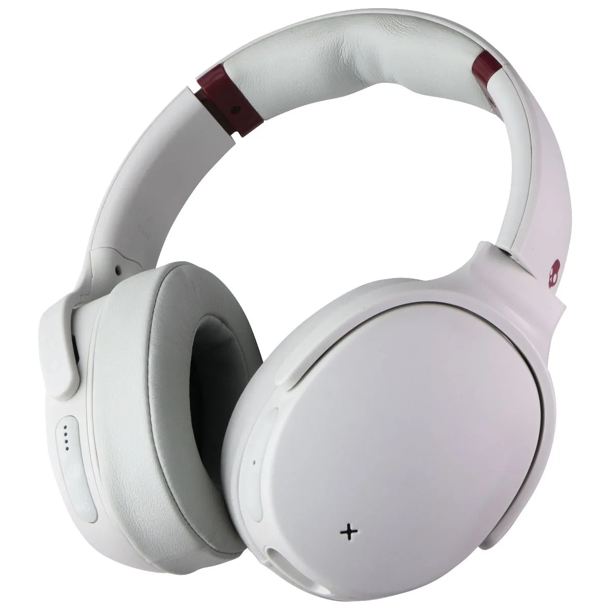 Skullcandy Venue Wireless ANC Over-Ear Headphones - White/Crimson (S6HCW-L568)