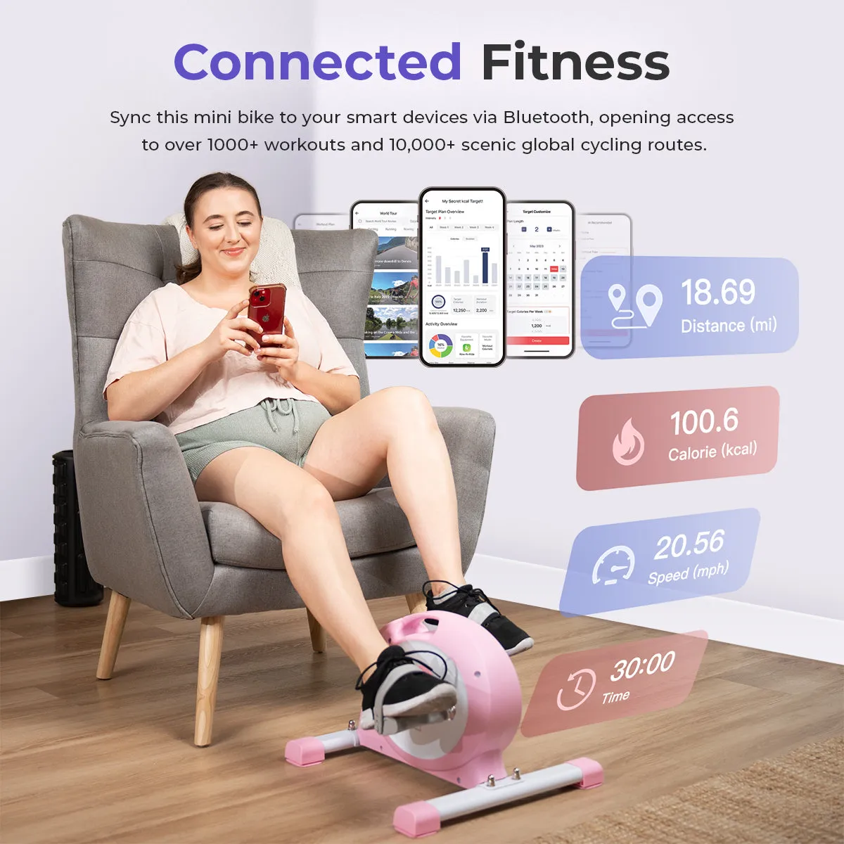 Smart Mini Exercise Bike