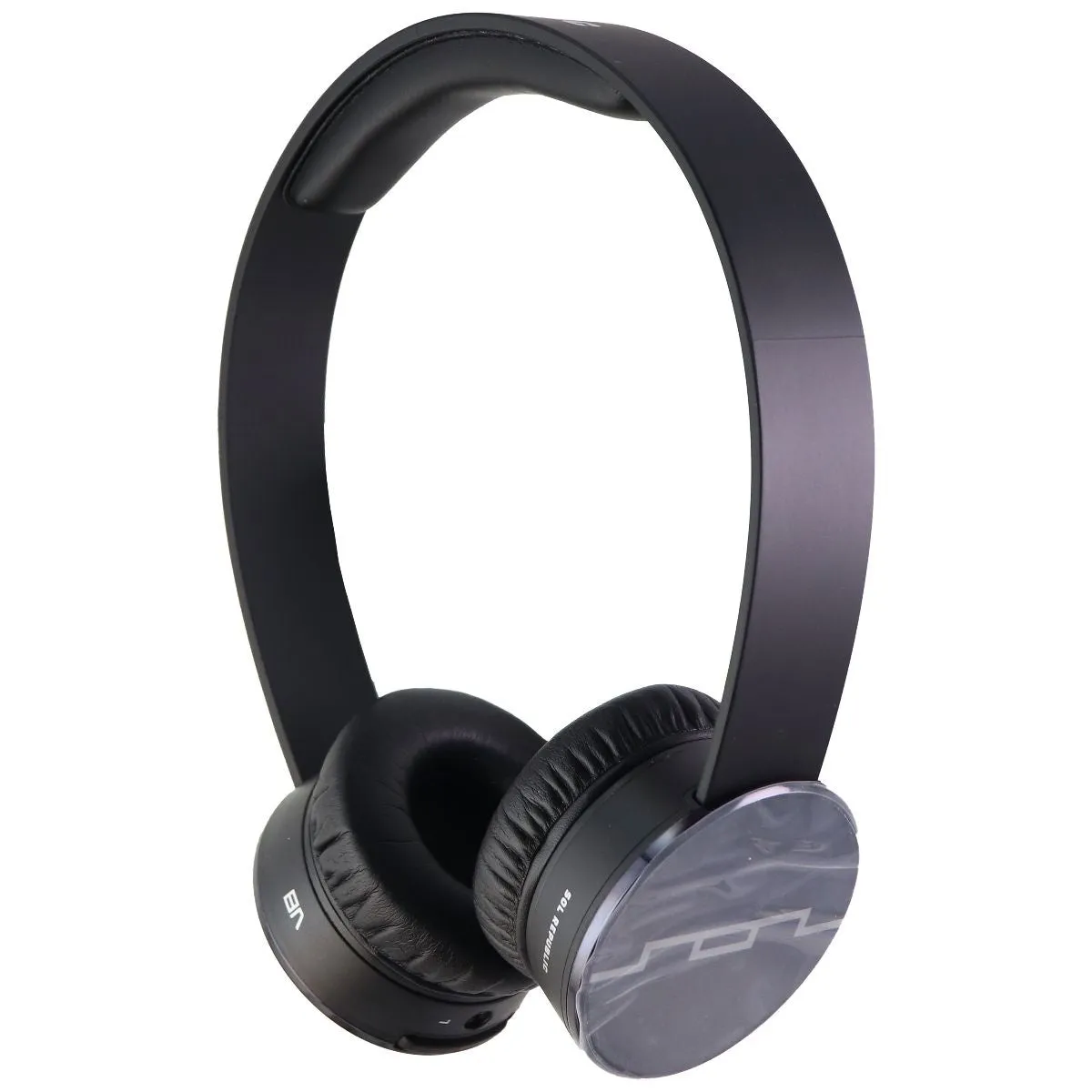 Sol Republic Tracks V8 On-Ear Wired Headphones with In-line Microphone - Black