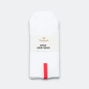 Speed Crew Sock - White