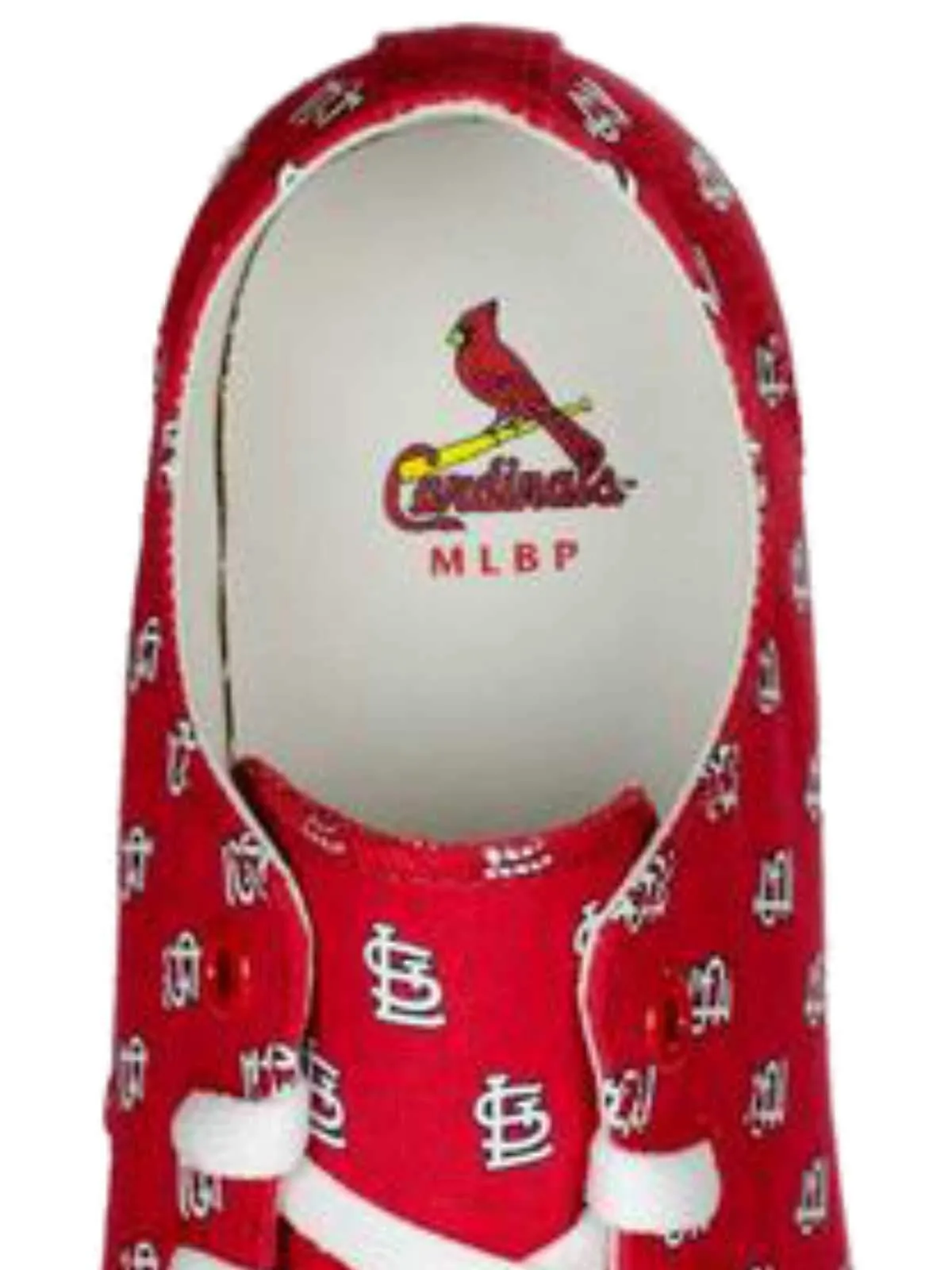 St. Louis Cardinals Row One WOMEN'S Red Multi Logo Canvas Lace Up Shoes