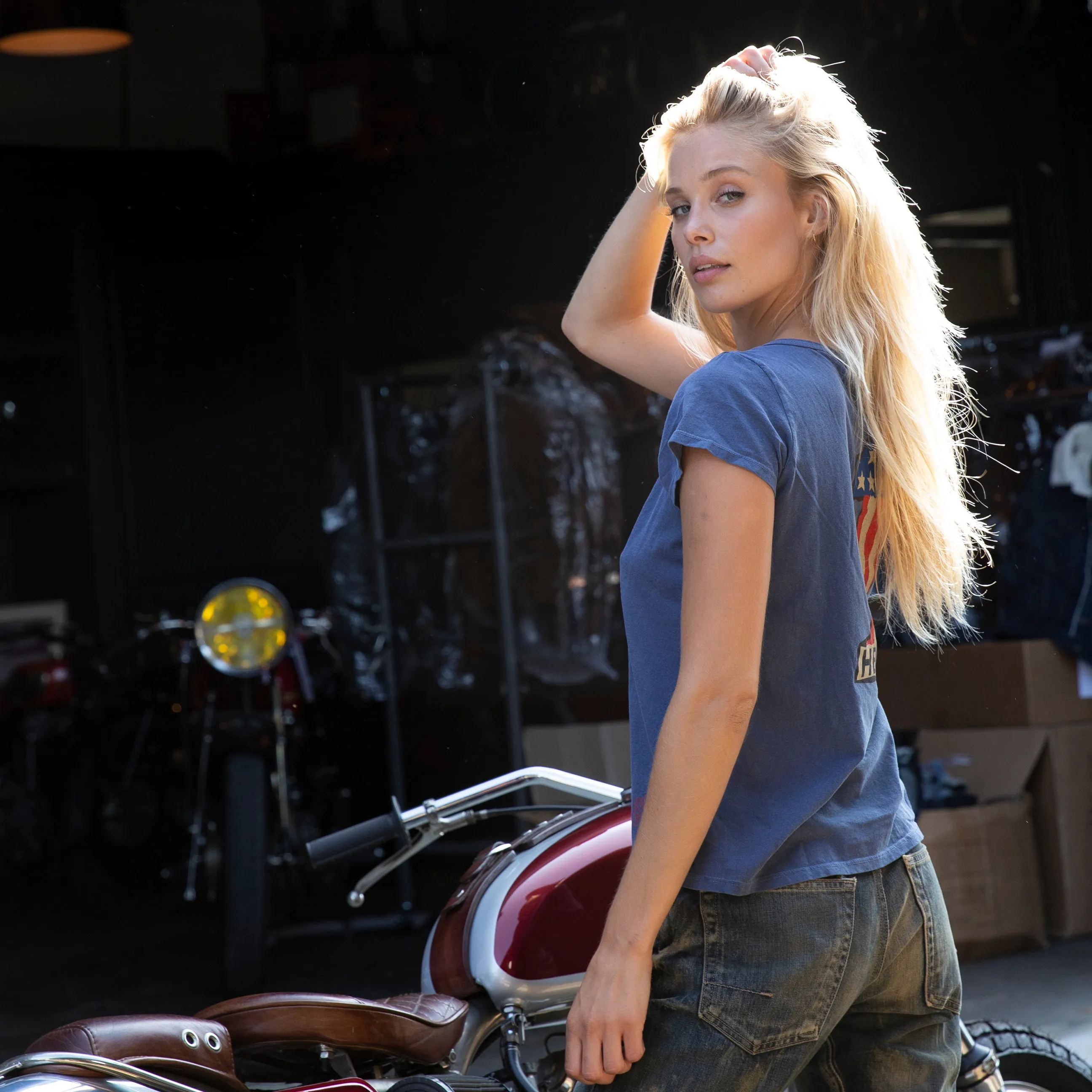 Tee-Shirt Heroes Motors "Number One" Women