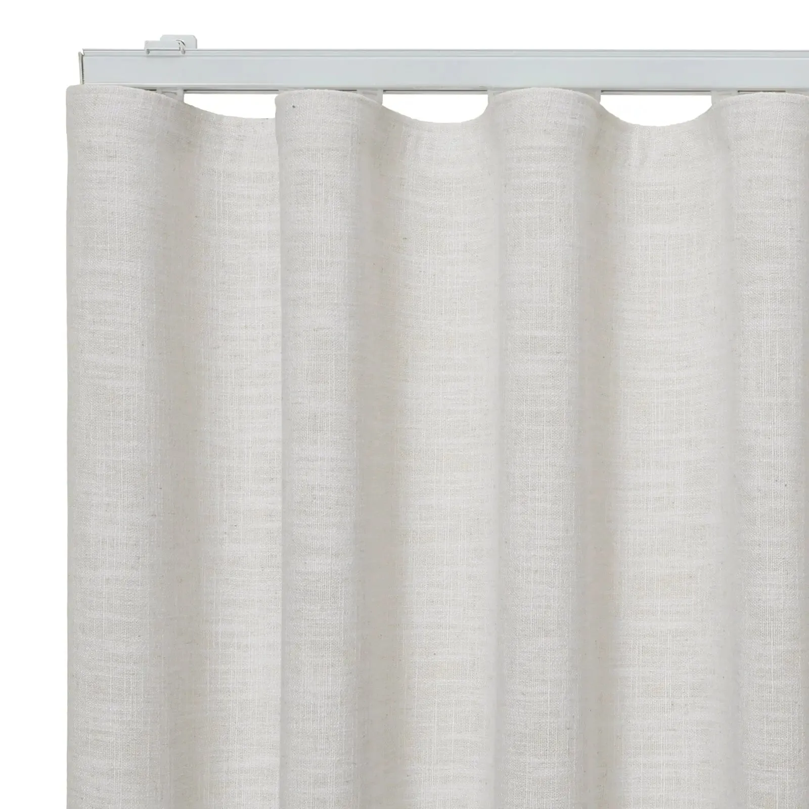 Tia Linen Blend Ripple Fold Drapery