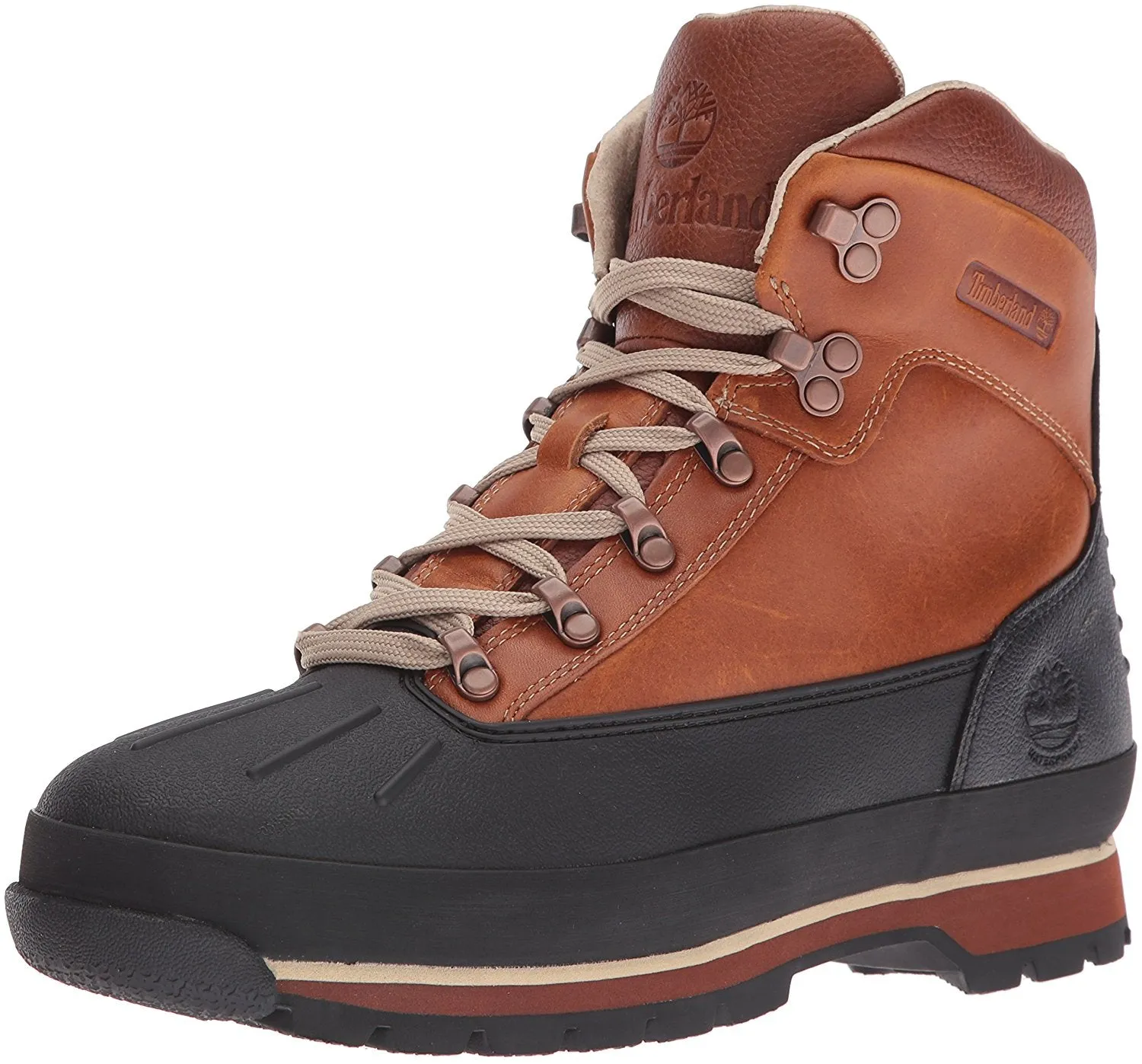 Timberland Men's EURO Hiker Shell Toe WP Winter Boot Burnt Orange