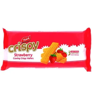 TRACK CRIPSY STRAWBERRY CARVING WAFERS 150GM