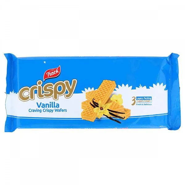 TRACK CRIPSY VANILLA CARVING WAFERS 150GM