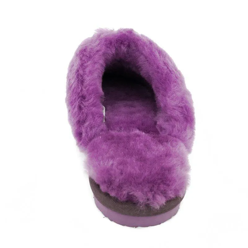 UGG Kate Unisex Home Slippers Scuffs Premium Australian Sheepskin Lining & Insole