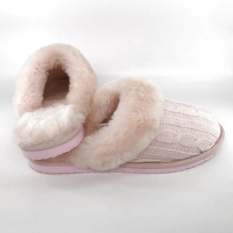 UGG Kate Unisex Home Slippers Scuffs Premium Australian Sheepskin Lining & Insole