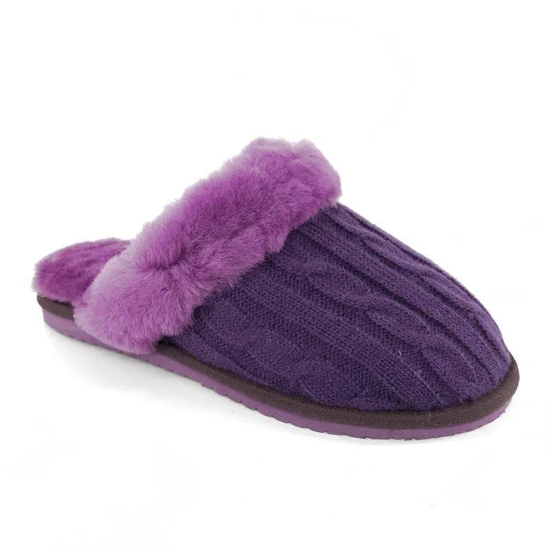 UGG Kate Unisex Home Slippers Scuffs Premium Australian Sheepskin Lining & Insole