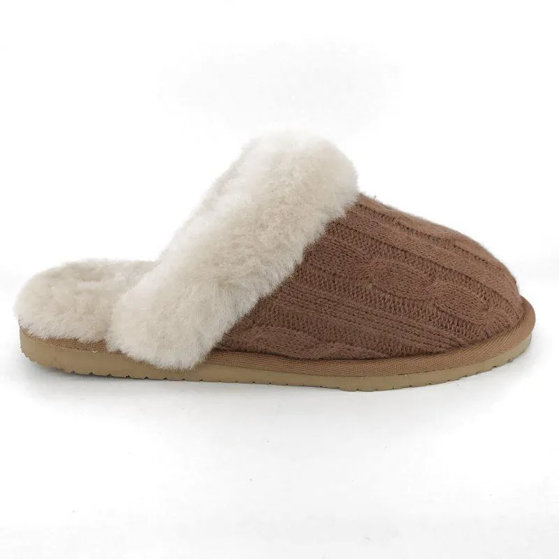 UGG Kate Unisex Home Slippers Scuffs Premium Australian Sheepskin Lining & Insole