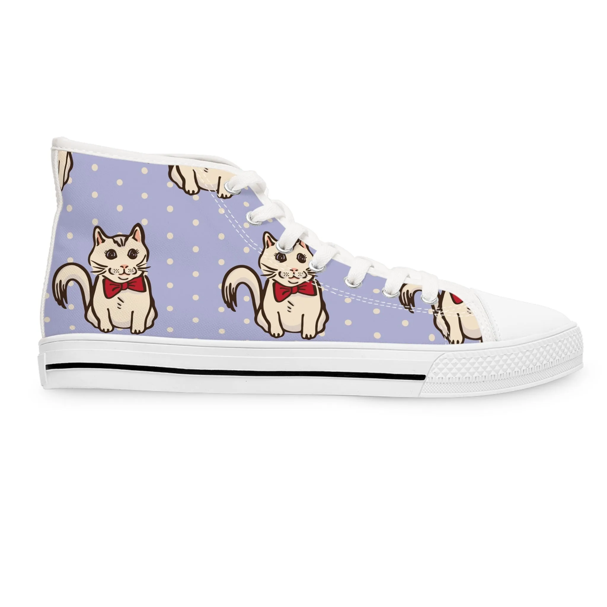 Unique Kitty Cats Women's High Top Sneakers