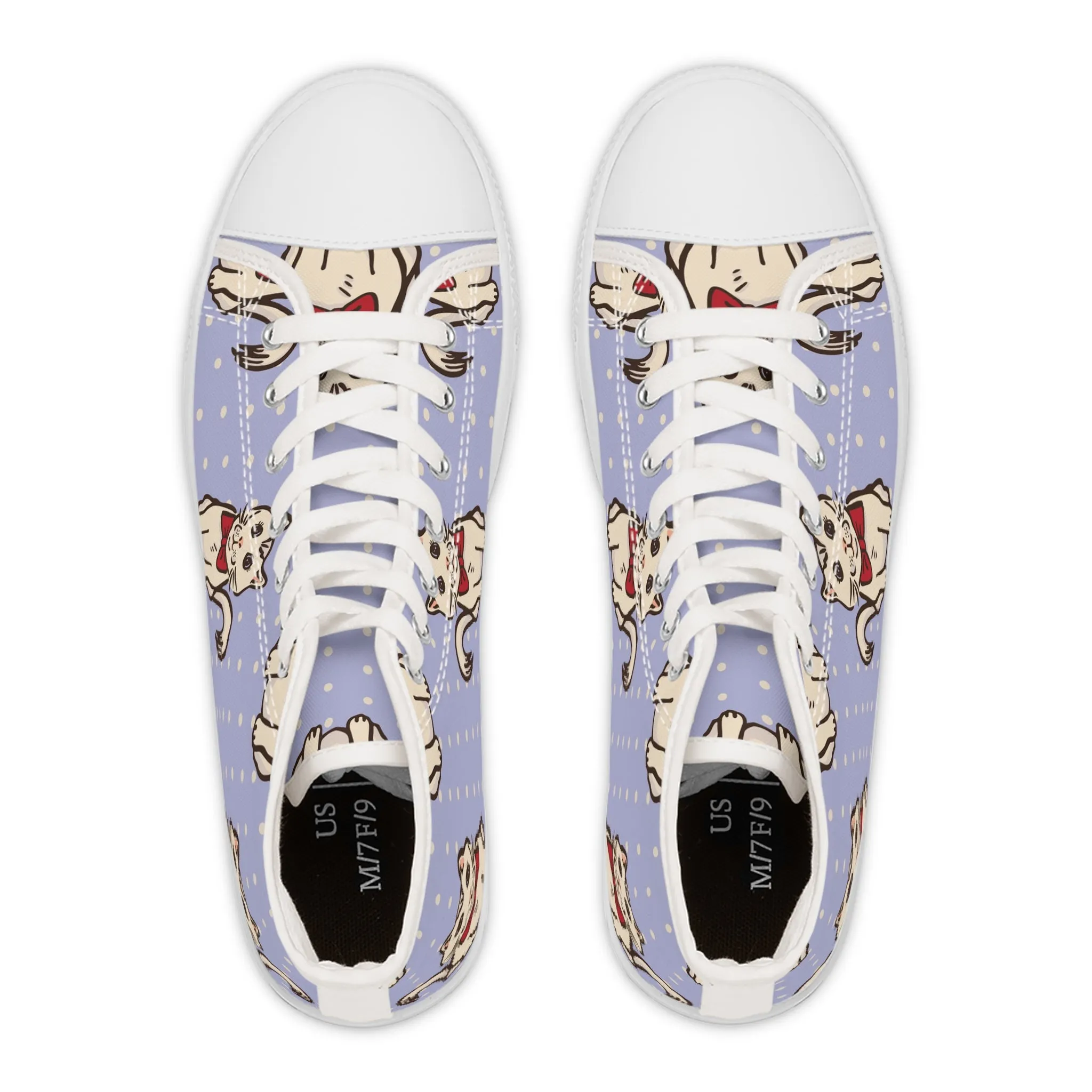 Unique Kitty Cats Women's High Top Sneakers