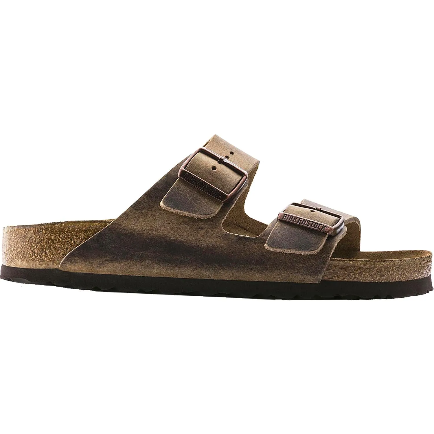 Unisex Birkenstock Arizona Soft Footbed Tobacco Oiled Leather