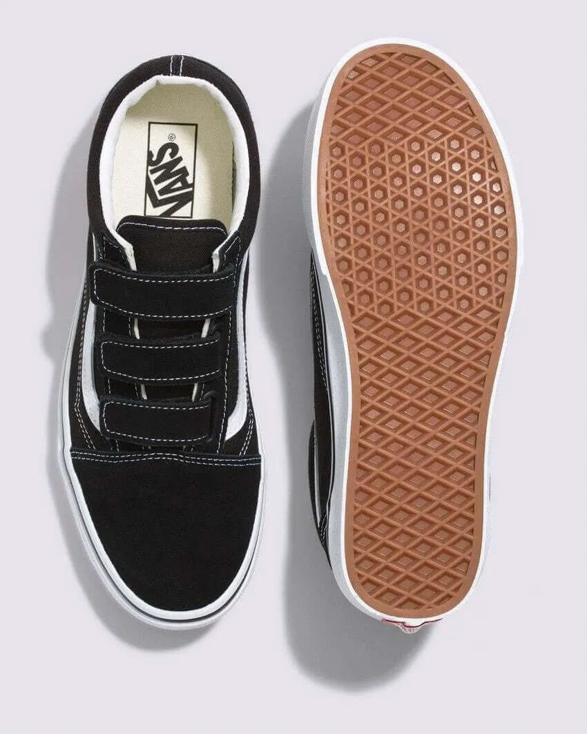 Vans Old Skool V Shoes Suede - Black/White