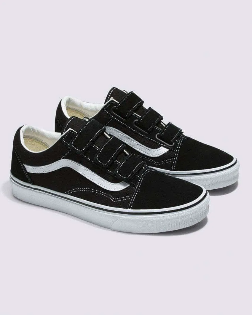 Vans Old Skool V Shoes Suede - Black/White