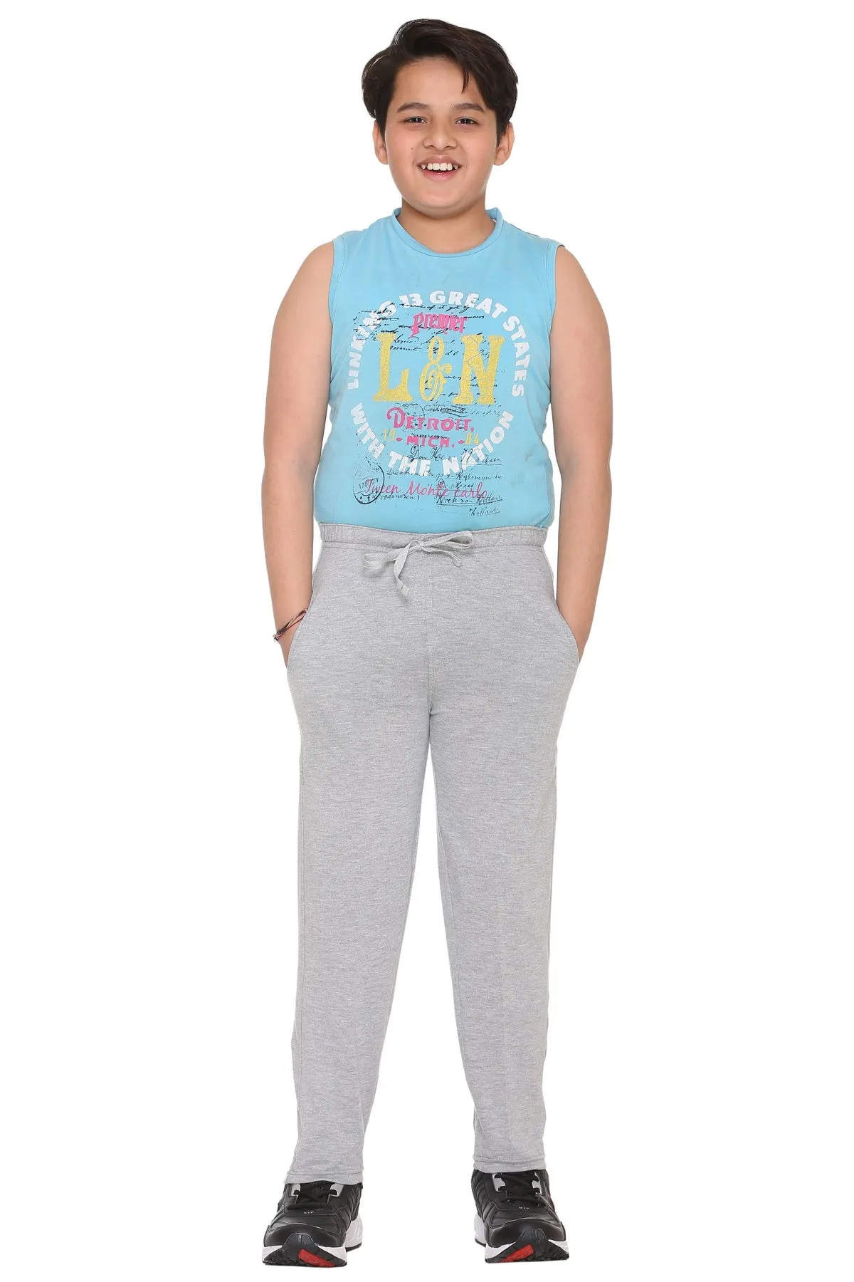 Vimal Jonney Kids's Gray Trackpants