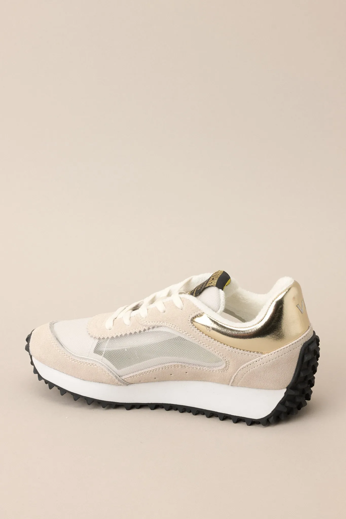 Vintage Havana Cosmic 6 Clear Taupe & Black Mesh Sneakers (RESTOCK OCTOBER)