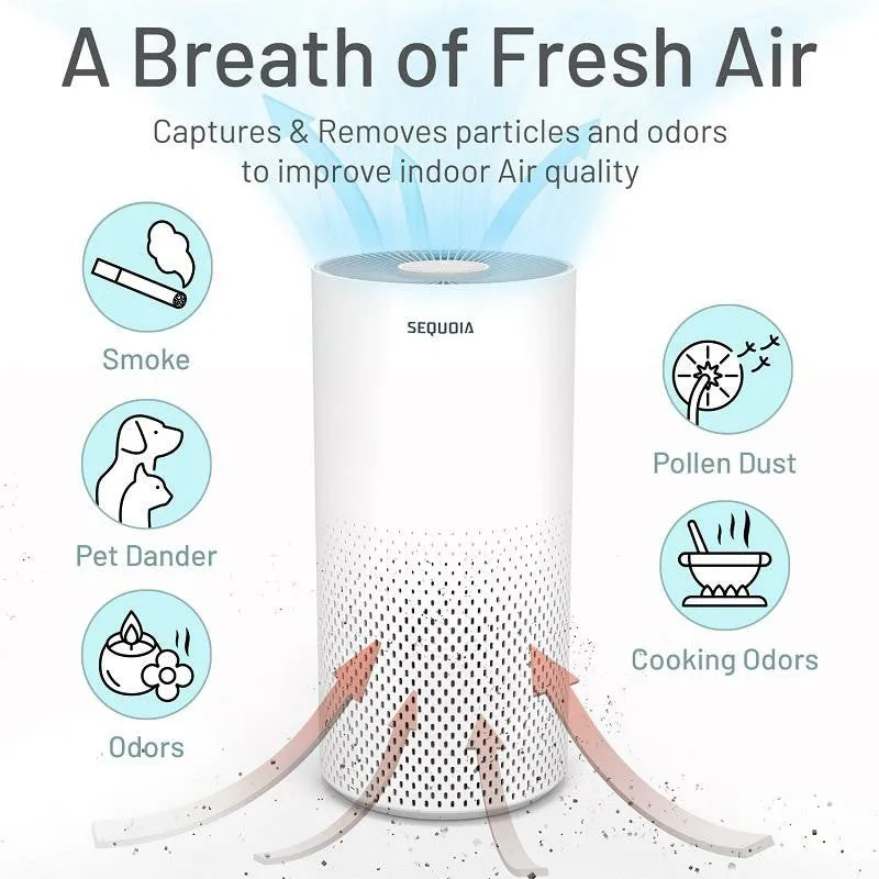 Vive Health Air Purifier - White