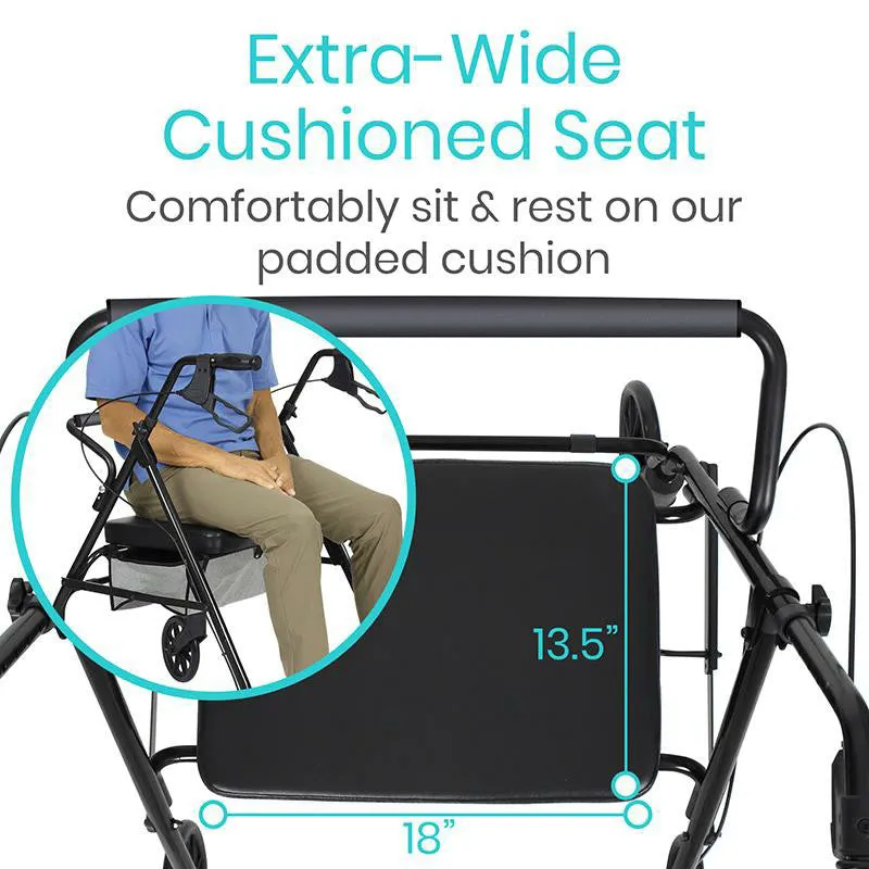 Vive Health Bariatric Rollator