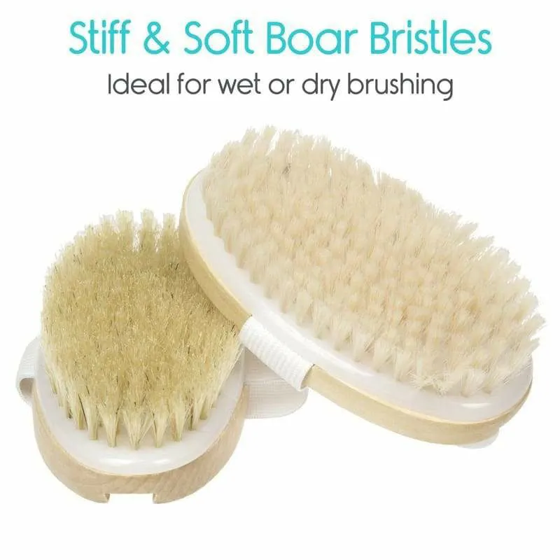 Vive Health Body Brush Set - Brown